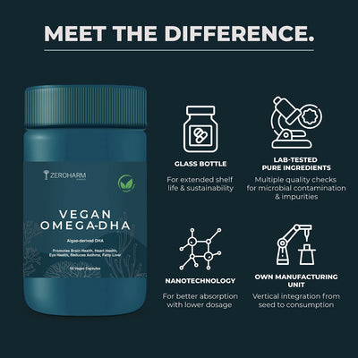 Vegan Omega 3 DHA Capsules