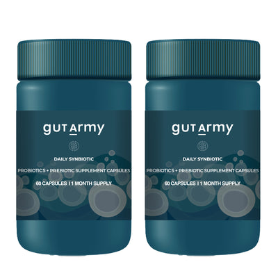 Gut Army - Prebiotic & Probiotic Capsules