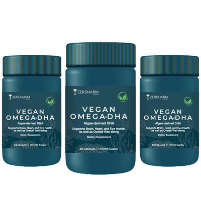 Vegan Omega 3 DHA Capsules