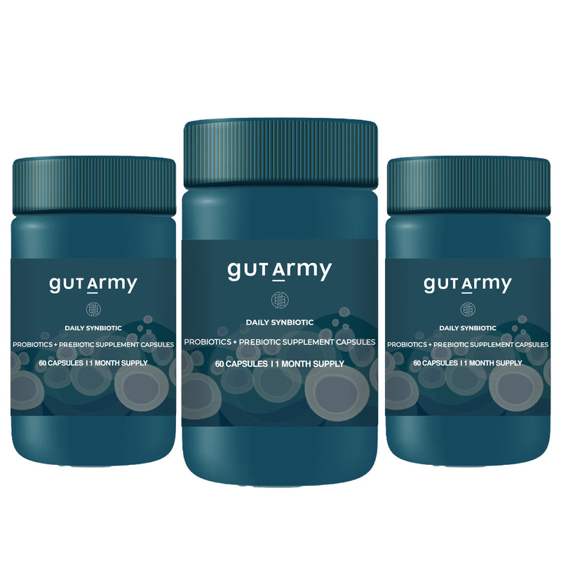 Gut Army - Prebiotic & Probiotic Capsules