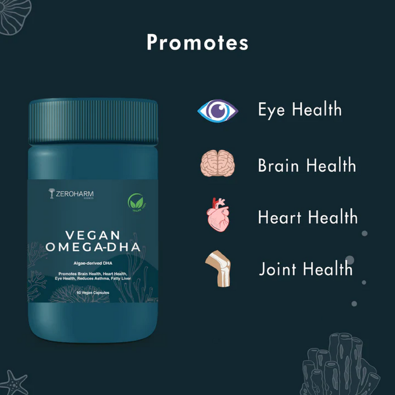 Vegan Omega 3 DHA Capsules